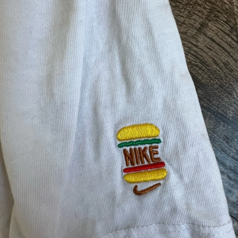 White Shirt with Sole Food Graphic
